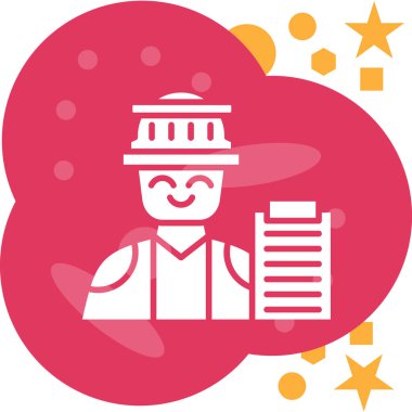 Yapı simgesinin vektör illüstrasyonu