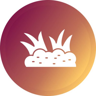 güzel günbatımı vektör simgesi