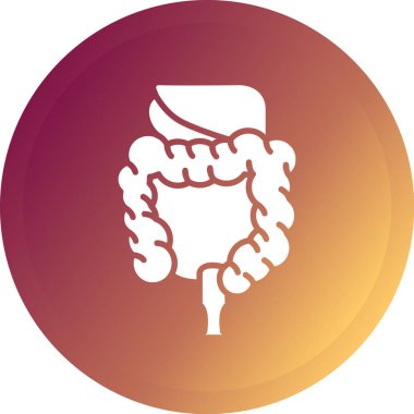 Bağırsağın vektör çizimi