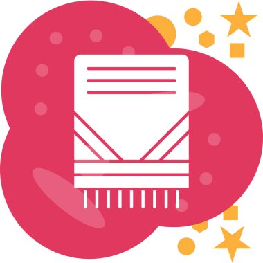 rozet simge. vektör çizim