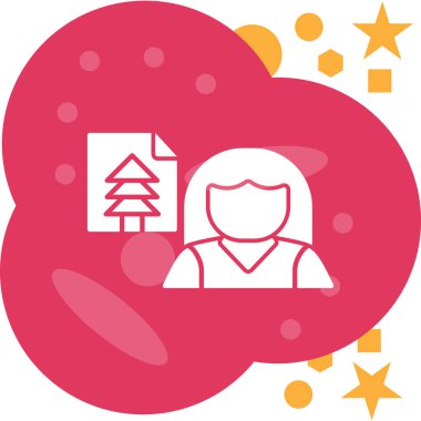 Düz biçimli bulut veri ağı simgesi