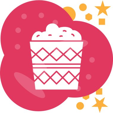 Bir Noel çelenginin vektör simgesi