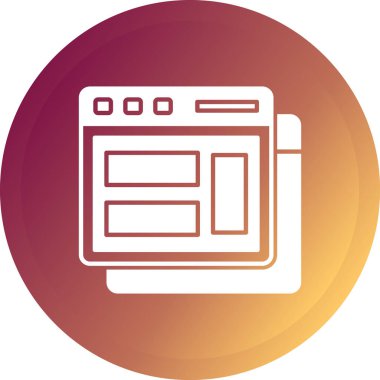 Modern b - simgesinin vektör çizimi