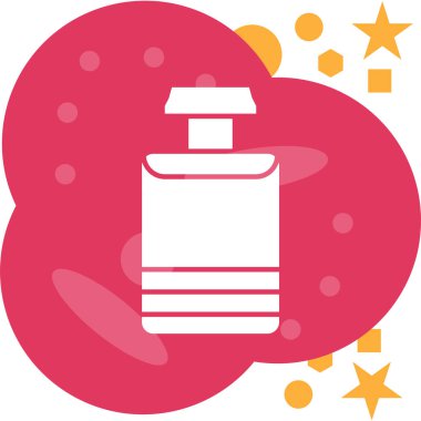 Şişe. Web simgesi basit illüstrasyon