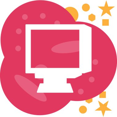 Seo simgesinin vektör illüstrasyonu