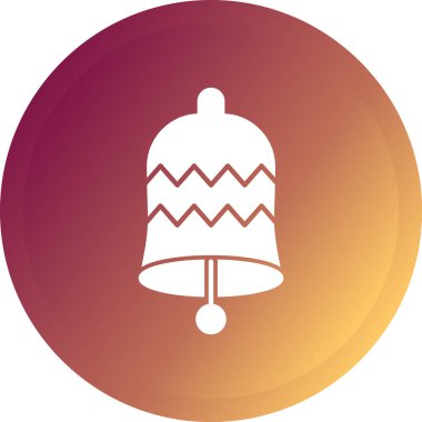 Çan ikonu. vektör illüstrasyonu