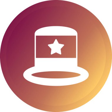 Benzersiz yıldız çizgisi vektör simgesi