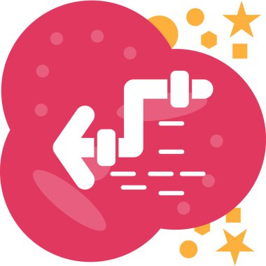 Bulut simgesinin vektör illüstrasyonu