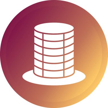 Modern binanın vektör illüstrasyonu