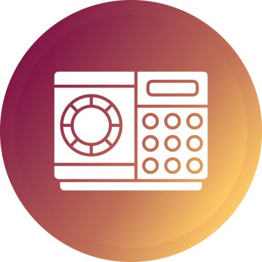 Fırının vektör illüstrasyonu modern simge