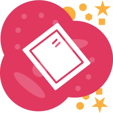 bulut simgesi, vektör illüstrasyonu