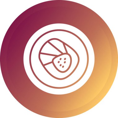 Eşsiz meyve vektörü simgesi