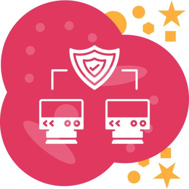 bulut hesaplama simgesi vektör illüstrasyon tasarımı