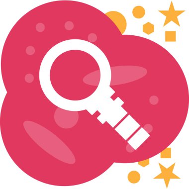 Yıldız vektör ikonlu bebek fier. yeni doğan bebek dosya simgesi