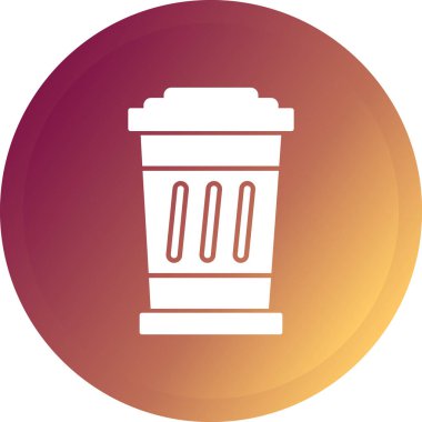 kahve fincanı ikonu vektör illüstrasyonu