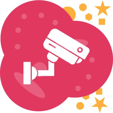 ccTV kamerasının vektör illüstrasyonu