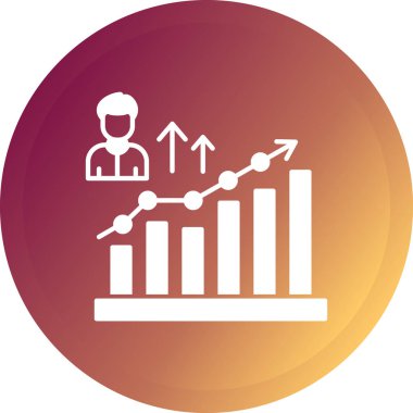 İş simgesinin vektör illüstrasyonu