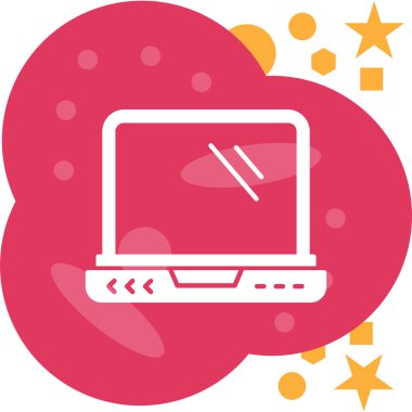 Bulut simgesi. Vektör illüstrasyonu