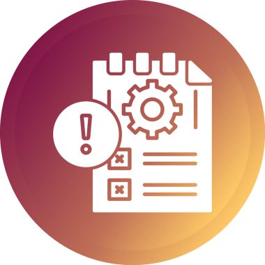 veri ayarları vektör simgesi modern tasarım