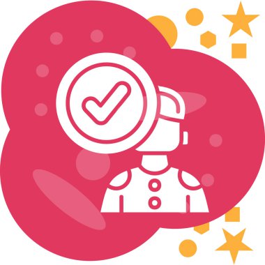 ödül simgesi, illüstrasyon, beyaz arkaplan üzerindeki vektör.