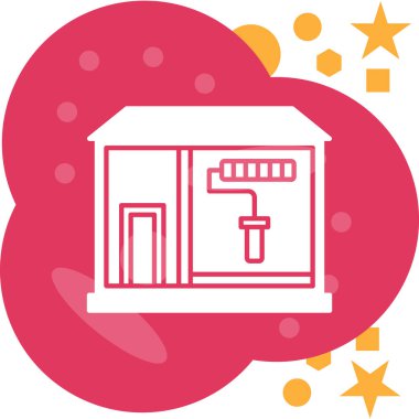 Alışveriş. Web simgesi basit illüstrasyon