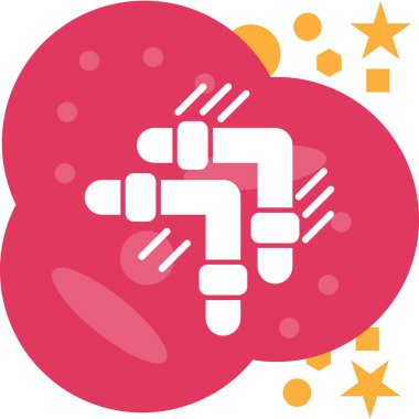 Bulut simgesi vektör illüstrasyonu