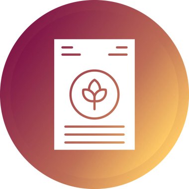 Bir çiçeğin vektör illüstrasyonu