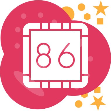 95 8 modern simge, vektör illüstrasyonu