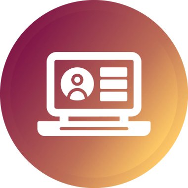 Web düz ikon vektör illüstrasyonu