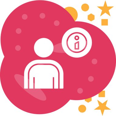 İnsan ve insanların vektör illüstrasyon simgesi