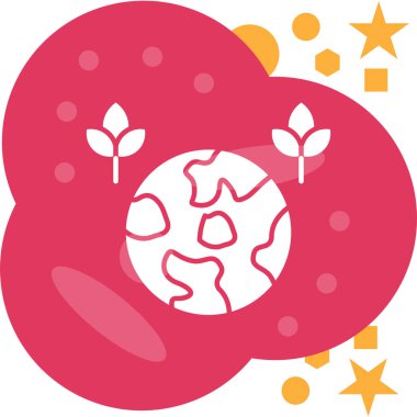 vektör çizim çiçek çelenk