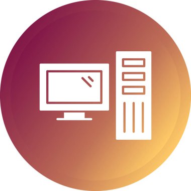 Web düz vektör simgesi