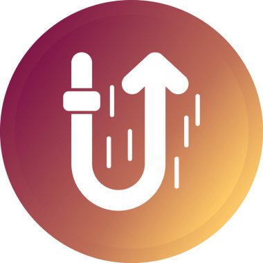 Bir damla suyun vektör illüstrasyonu