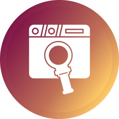 seo modern simgesinin vektör illüstrasyonu