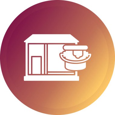 Modern b 'nin vektör illüstrasyonunda simge besin eksikliği