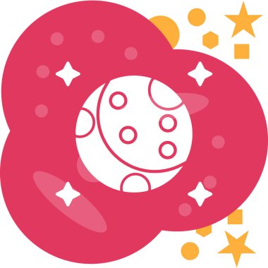 Toplu sevimli ve renkli yıldızlar. Düz stil. vektör illüstrasyonu.