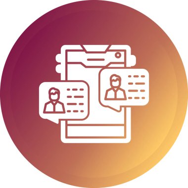 seo modern simgesinin vektör illüstrasyonu