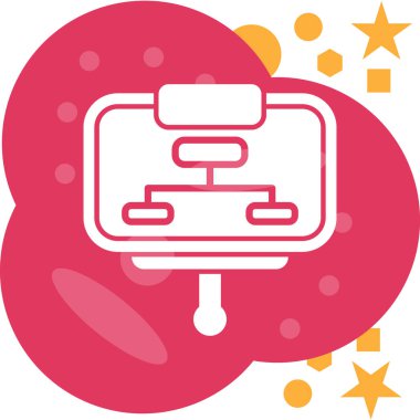 Bir arabanın vektör simgesi