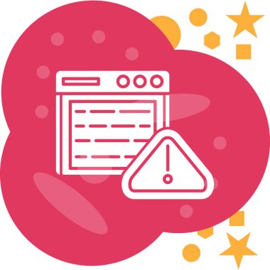 veri analiz web simgesi, vektör illüstrasyonu