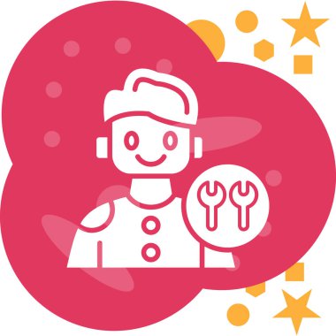 Yapay zeka robot simgesi