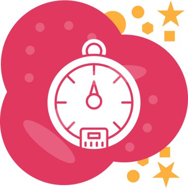 Alarm alarm simgesi düz biçimli @ info