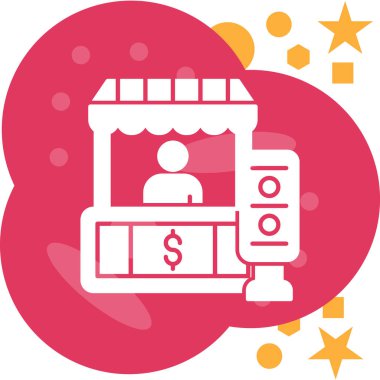 Alışveriş arabası simgesinin vektör çizimi