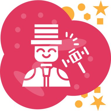 Bir adamın vektör illüstrasyonu