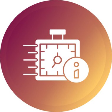 Modern b 'nin vektör gösterimi saatin simgesinden yoksundur