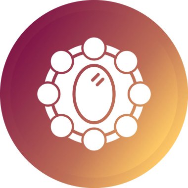 Eşsiz Güneş Vektörü Kabartma Simgesi