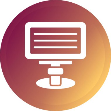 Modern simgenin vektör illüstrasyonu