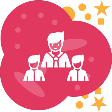 insanlar simge vektör illüstrasyonu