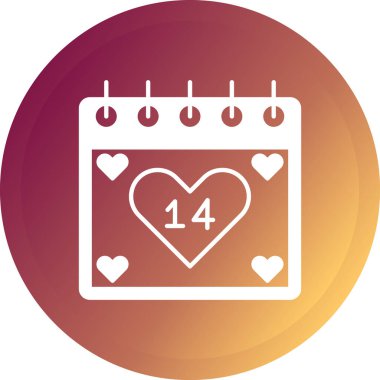 Sevgililer günü kartı vektör çizim