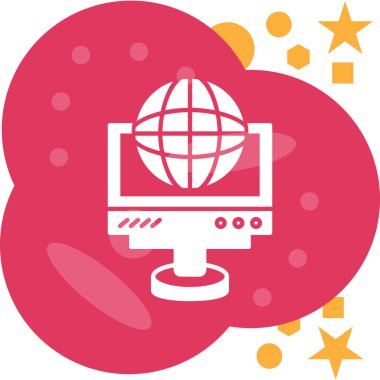 seo modern simgesinin vektör illüstrasyonu