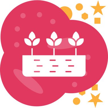 kek ikonu vektör illüstrasyonu